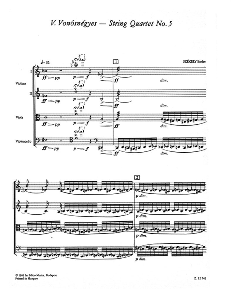 Streichquartett Nr. 5